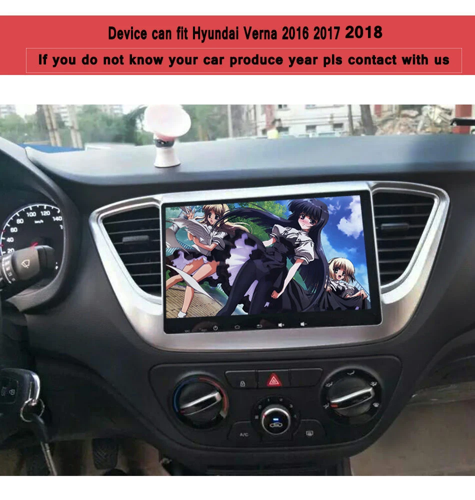 Восьмиядерный Android 10,0 64G Автомобильный Dvd Gps плеер для hyundai Verna Solaris 18 радио видео Навигация Bt Wifi стерео видео