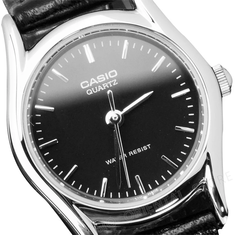 Часы женские ультратонкие кварцевые с кожаным ремешком серебристые|Женские