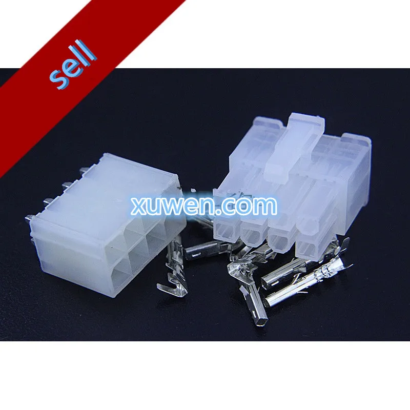 Бесплатная доставка 10 Лот 8p прямая игла автомобильный провод Разъем 5557 5566