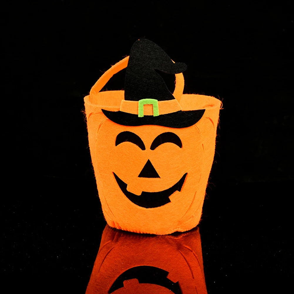 Хэллоуин мешок конфет милый ребенок сумка Тыква трюк или лечения сумки платье