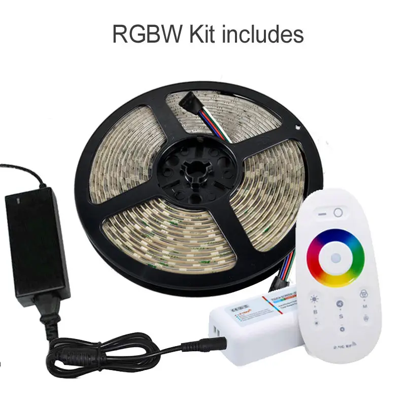 Водонепроницаемая светодиодная лента RGB RGBW 5050 smd 5 м 300 светодиодных лент +