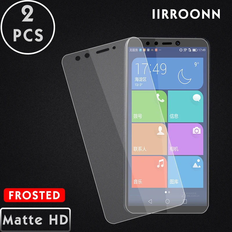 Matte HD 2 шт./лот, матовое закаленное стекло для Xiaomi Redmi note 5 5 plus, Защита экрана для Redmi 5 plus, note5, матовая защитная пленка - Цвет: Matte HD