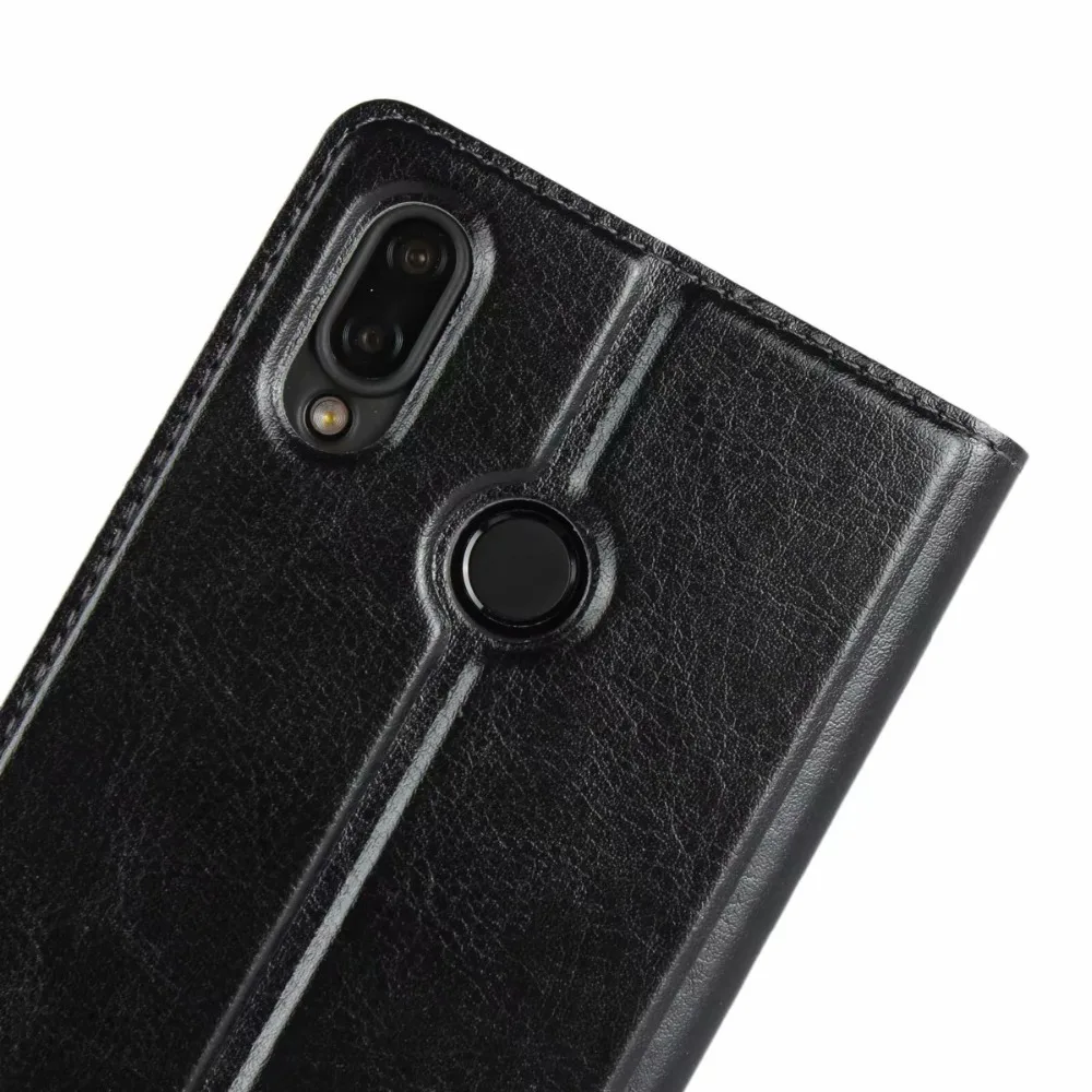 Смарт-чехол для huawei P20 Lite и huawei P20 Pro с магнитным окном и подставкой из искусственной кожи, защитный чехол для телефона