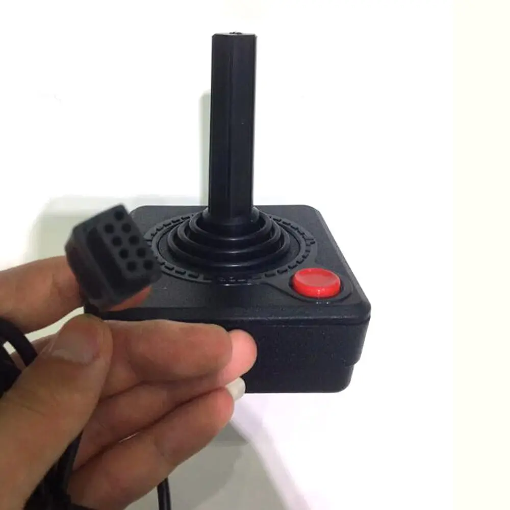 Ретро классический контроллер Джойстик для Atari 2600 консольная система Черный