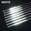 white Праздник Водонепроницаемый 30/50 см светодиодный Метеоритный светильник шнура для сада ко Дню Святого Валентина Свадебные украшения светодиодный строка светильник s - Испускаемый цвет: white