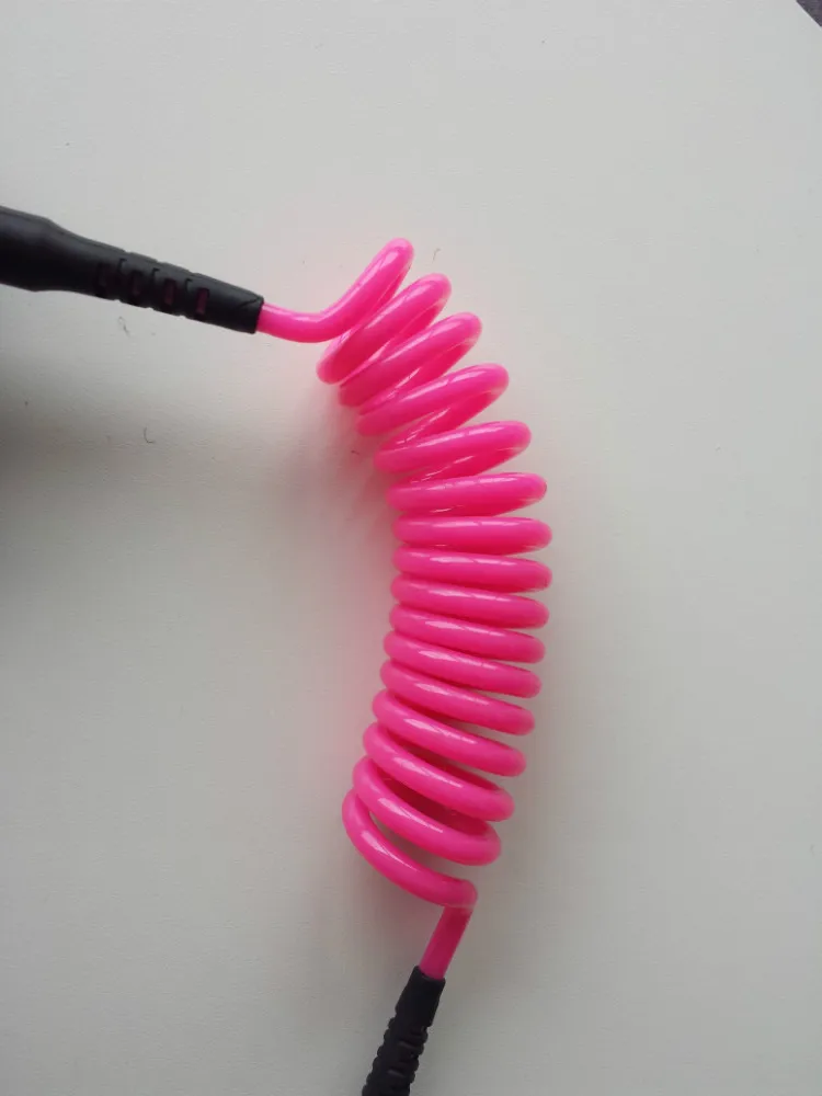 6 'розовые поводки для серфинга/Ножка/sup катушки поводок|coiled leashes|sup coiled leashsurf leash |