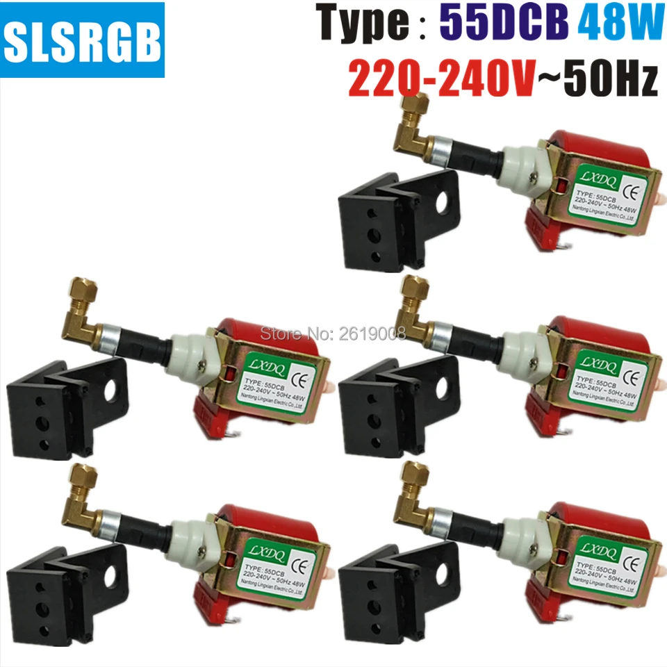 

48W 5PCS/LOT Smoke Machine Pump/Fog Machines pump 55DCB 220-240V 60HZ-48W by DHL