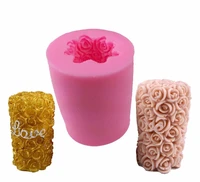 3d flowers pillar cake decorating silicone molds