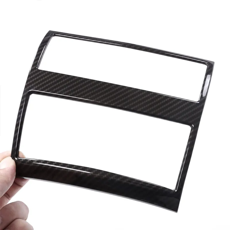 Углеродное волокно подкладке аксессуар Abs Пластик сзади ряд Кондиционер Выход