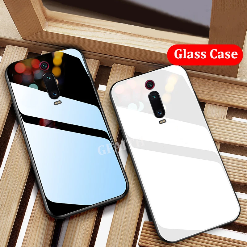 Для Xiaomi mi 9T чехол из закаленного стекла твердая задняя крышка для Xiaomi mi 9T Pro mi 9T чехол противоударный Coques Fundas чехол s