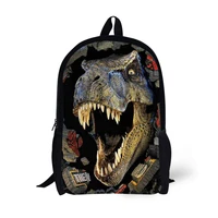 dinosaur printing backpack children school bags for teenager girls backpacks laptop mochila backpack 17inch