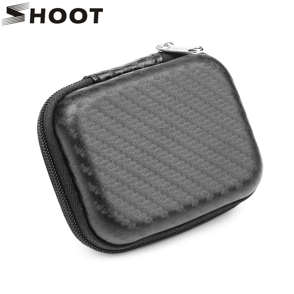 

SHOOT Portable Mini Box EVA Bag for GoPro Hero 8 7 6 5 4 Session Xiaomi Yi 4K Lite Action Camera Case for Go Pro 7 Accessories