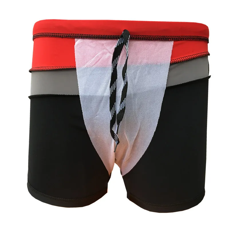 Спортивное нижнее белье купальный костюм пляжные шорты Maillot De Short Bain Homme мужские - Фото №1