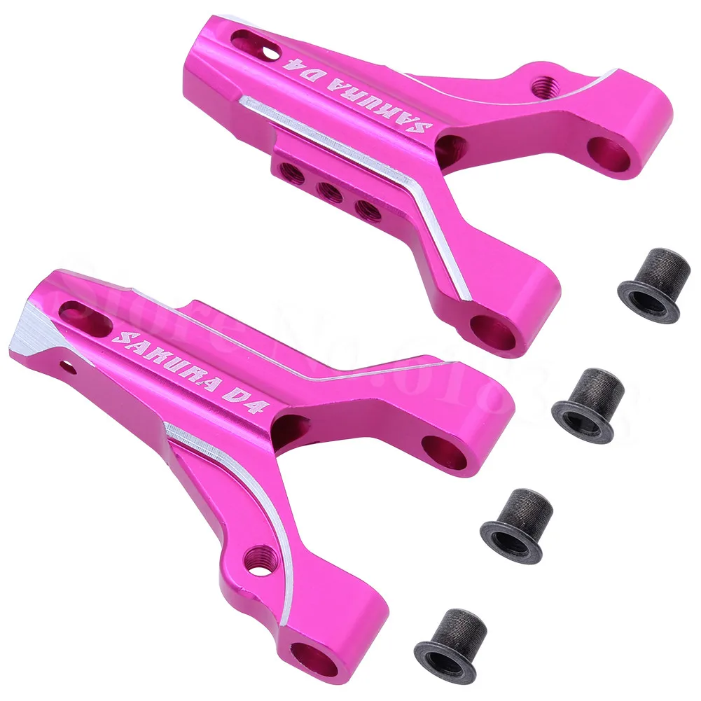 1 пара Алюминий Y Форма спереди нижний рычаг подвески набор для Сакура D4 3 гоночный