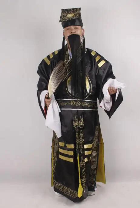 Халат + шляпа в китайском стиле надпись тройные царства|Наборы| |