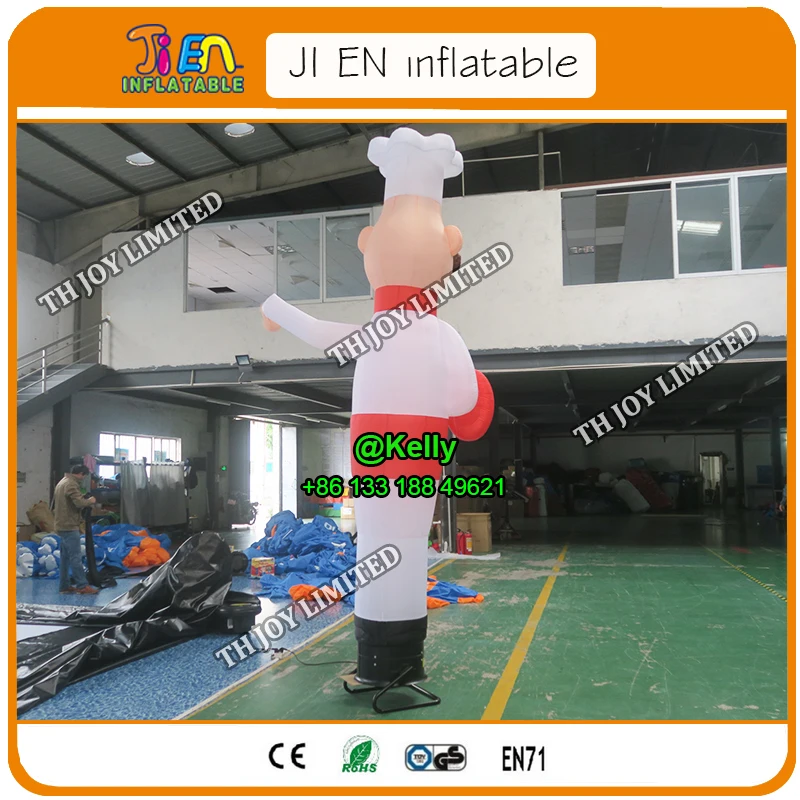 Бесплатная доставка двери шеф повара воздуха танцы события надувные продукты