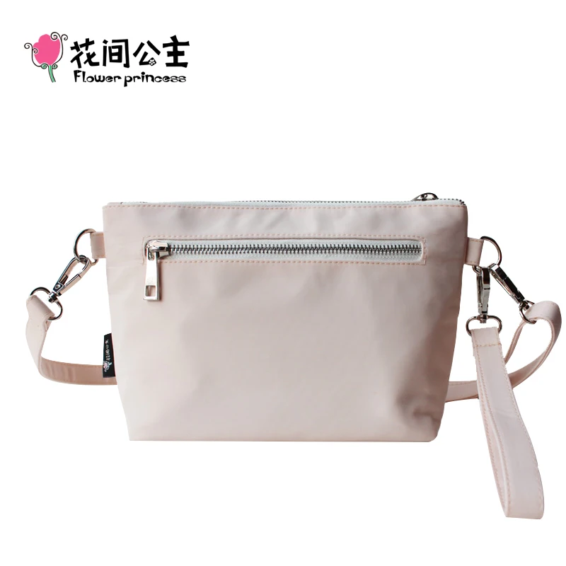 Летняя маленькая женская сумка с цветочным рисунком нейлоновые мессенджеры