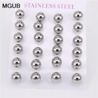 Бусины-гвоздики из нержавеющей стали, 345678 мм, LH650