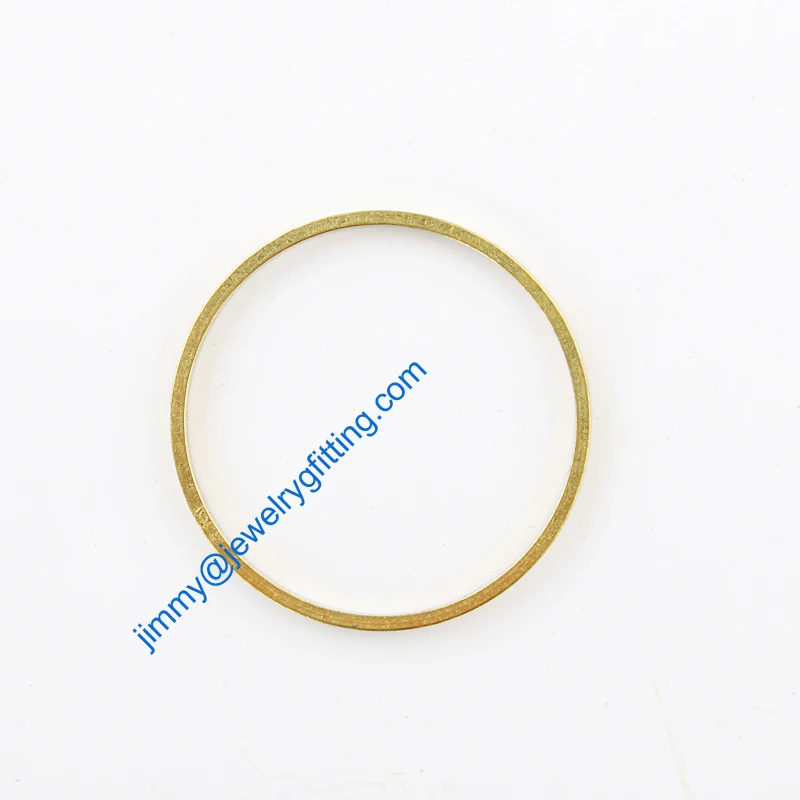1000PCS Raw Brass Circle 28*2*1mm  copper Rings jewelry findings Conntctors Quoit