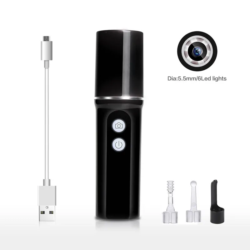 HD 720P Wi Fi ухочистка отоскоп интегрированный 5 мм Беспроводной безопасные с