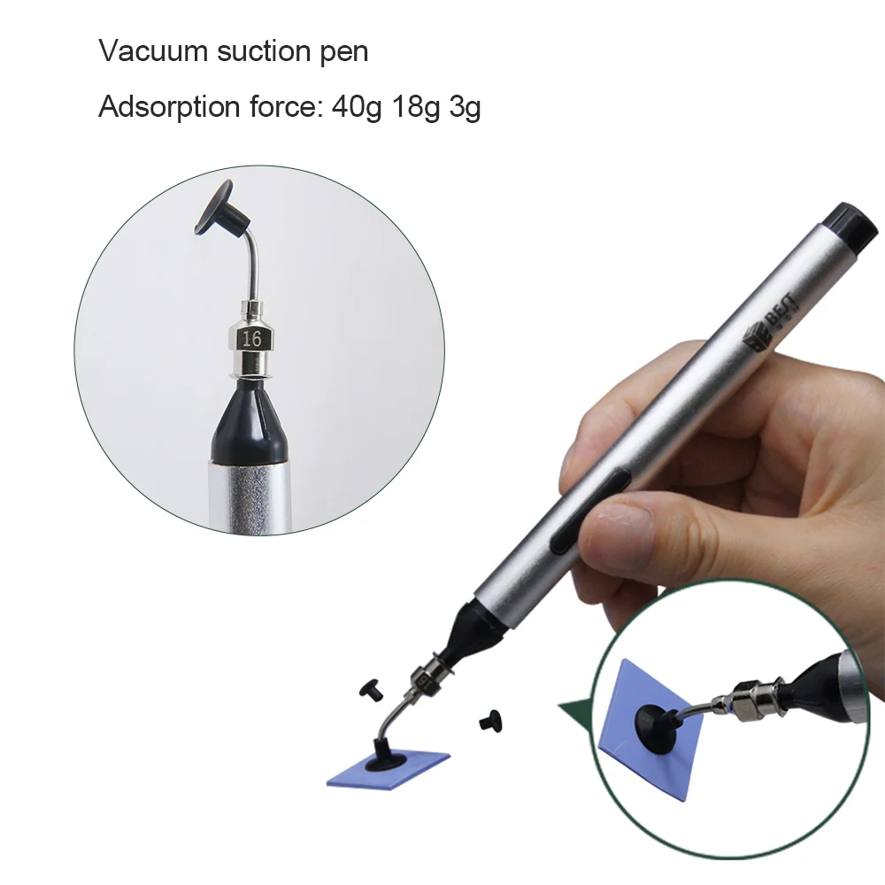 BST-939 Solder Picker With Sucking Manually Pumping IC Tool Alternative Tweezers Vacuum Suction Pen Hand Set | Инструменты