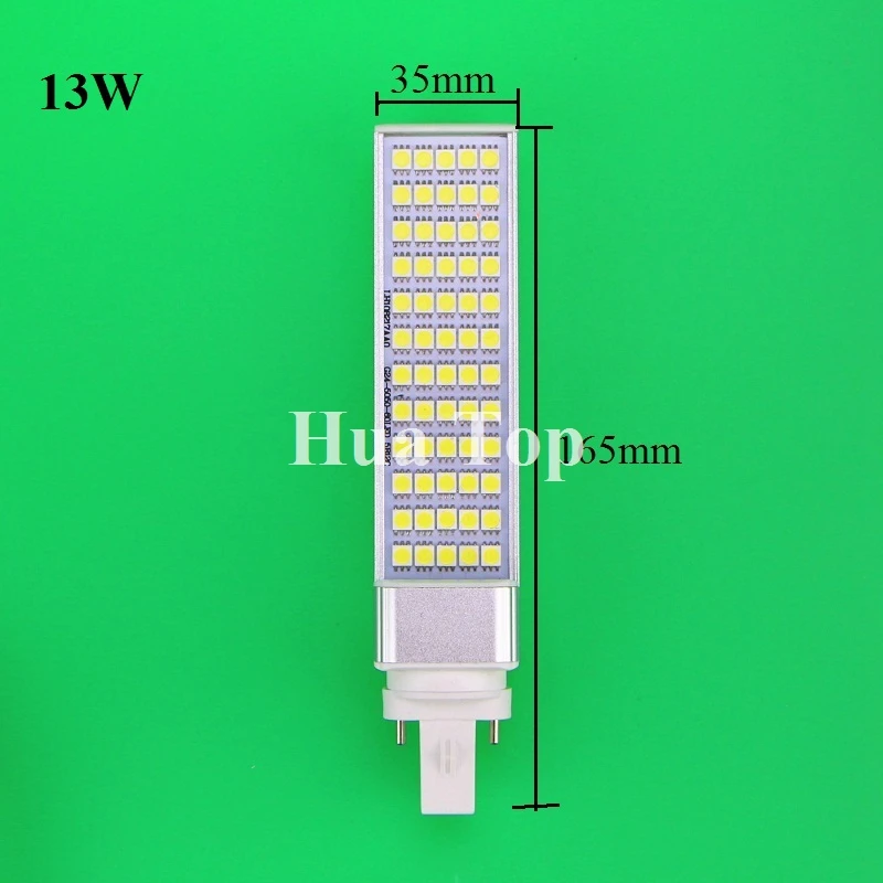 Горизонтальная лампа SMD5050 5 шт. G24/E27/G23 чип Вт/7 Вт/9 Вт/11 Вт/13 Вт/14 Вт AC DC 85 ~ 265 В