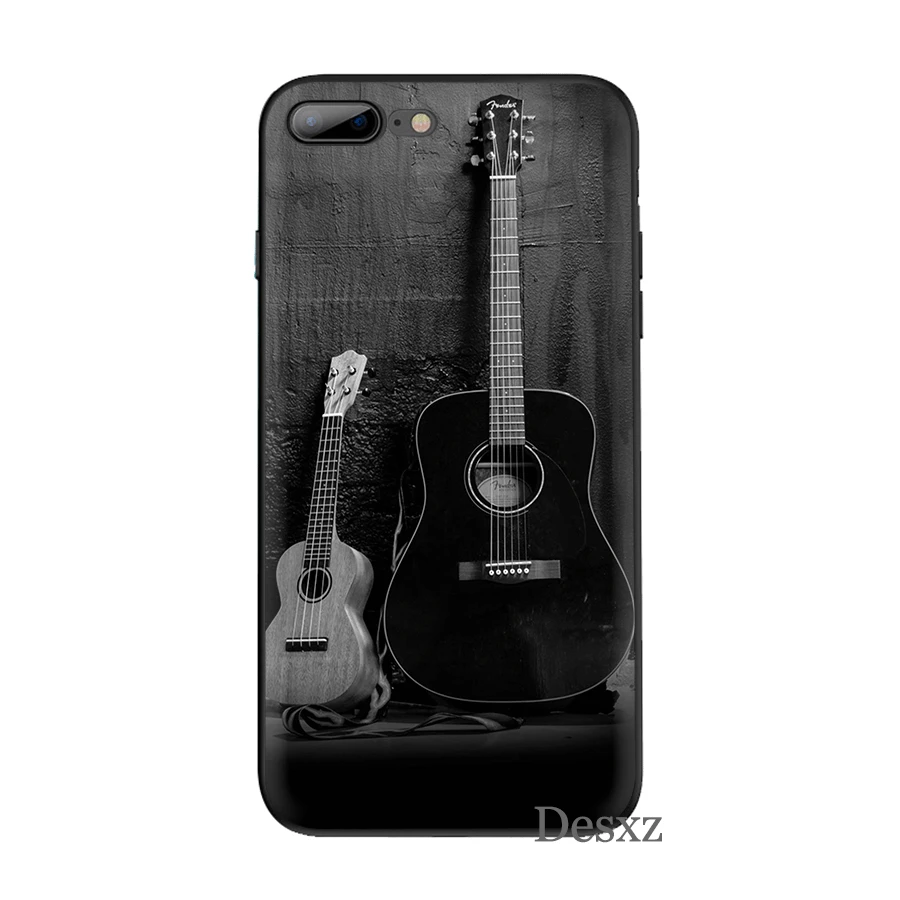 Силиконовый ТПУ чехол для телефона с гитарным усилителем Marshall iPhone 11 Pro X XS Max XR 6 6s 7 8