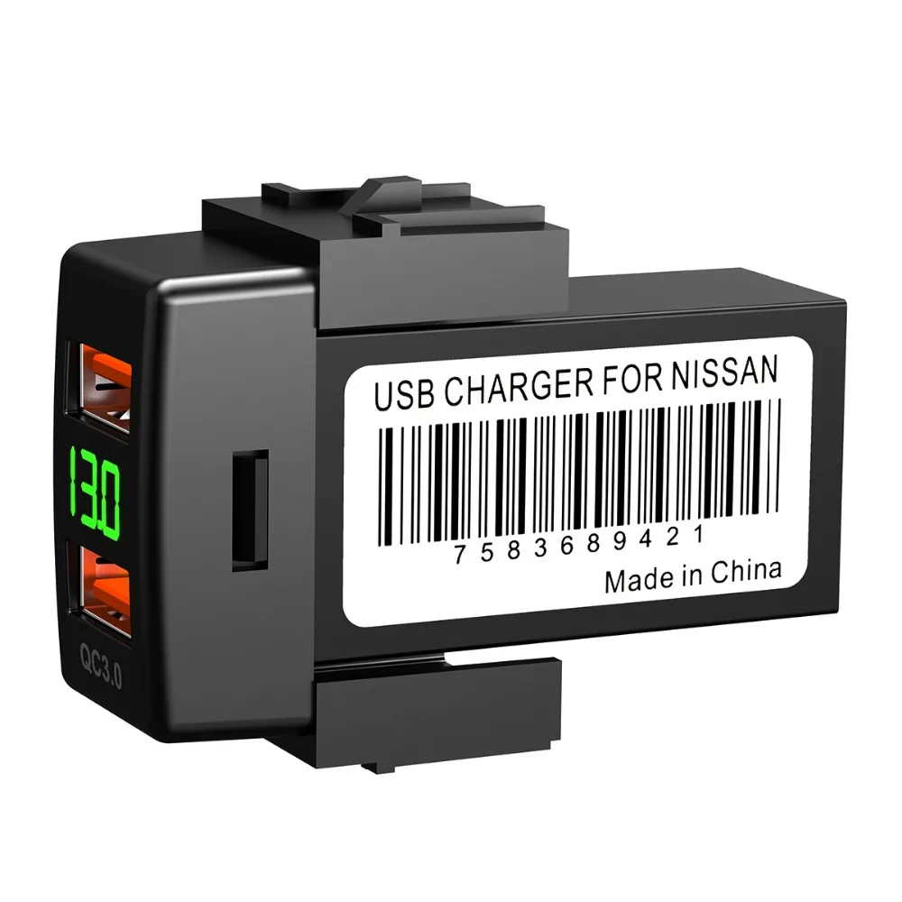 Автомобильное зарядное устройство CHELINK 12 В Quick USB 3 0 А Charge для мобильного телефона