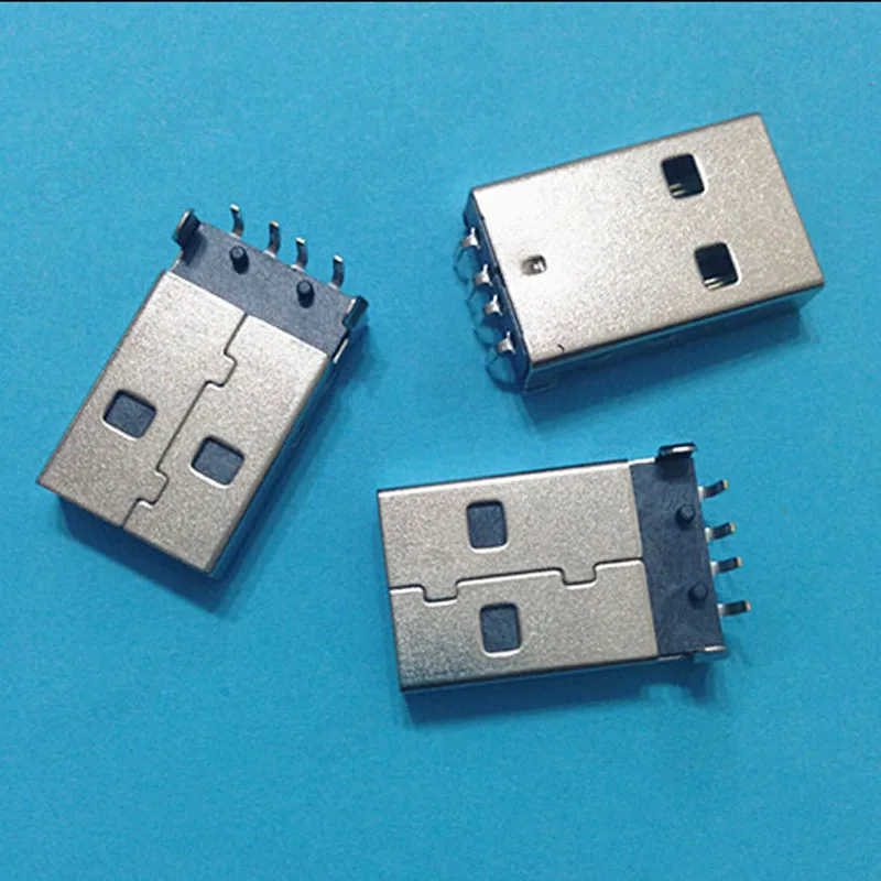 50 шт./лот Micro USB2.0 Male с гнездом 90 градусов Looper соединительный элемент заслонки