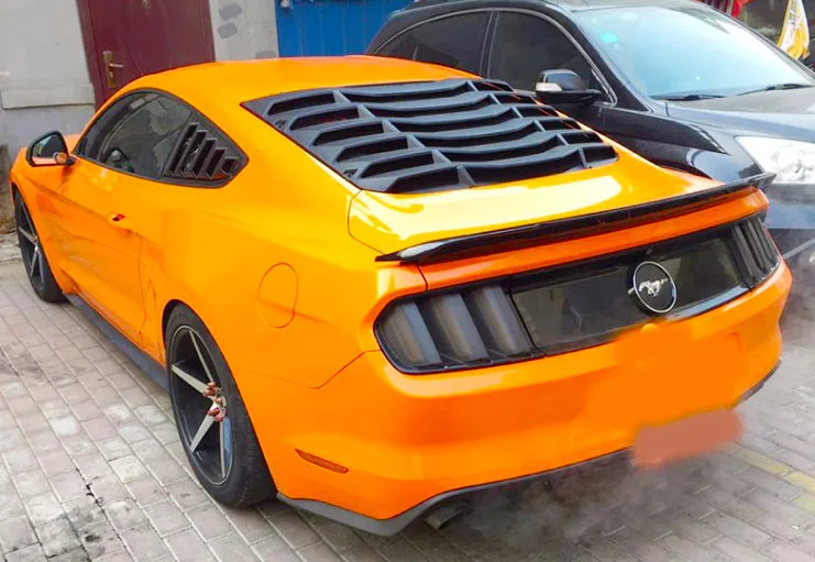 Для Ford Mustang GT350 стиль спойлер 2015 2016 2017 2018 Высокое качество ABS Автомобильный задний