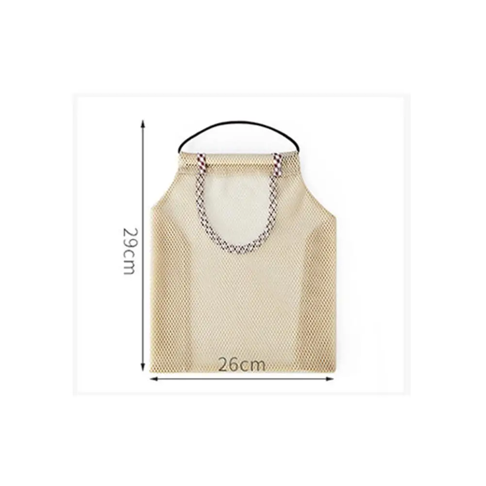Ланлан висячая Сетчатая Сумка для хранения кухонных овощей чеснок имбирь лук