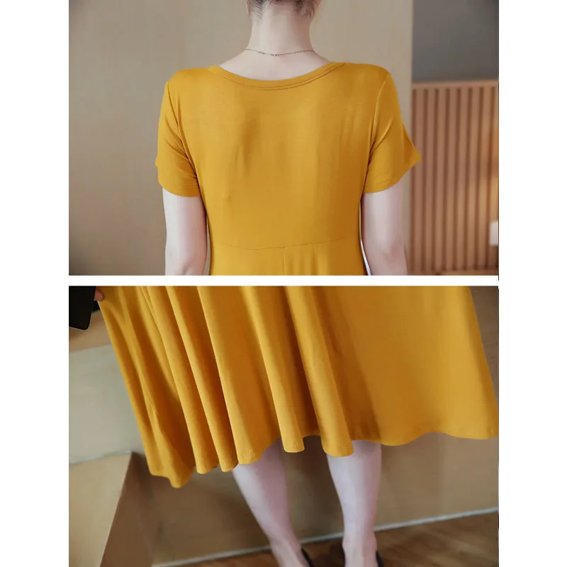 Летние платья с короткими рукавами Одежда для беременных женщин Vestidos платье