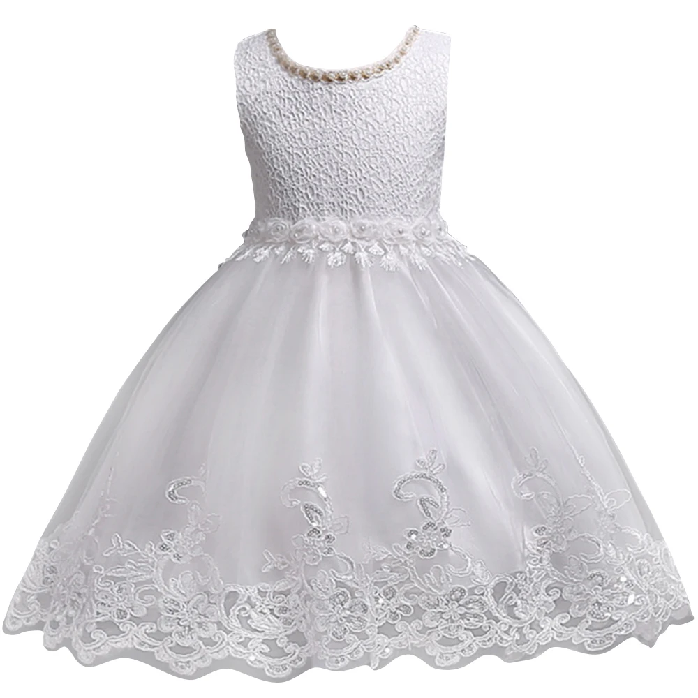 Pears Princess Girls Christmas Birthday Party Dresses Light Blue Lace Flower Girl Dress Wedding Kids | Детская одежда и обувь