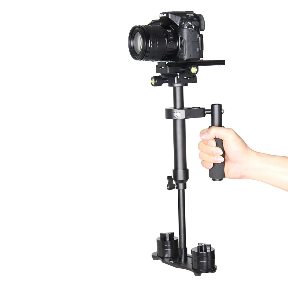 S40 Алюминий сплав мини Камера Стабилизатор Ручной DSLR Steadicam видео Поддержка для Canon