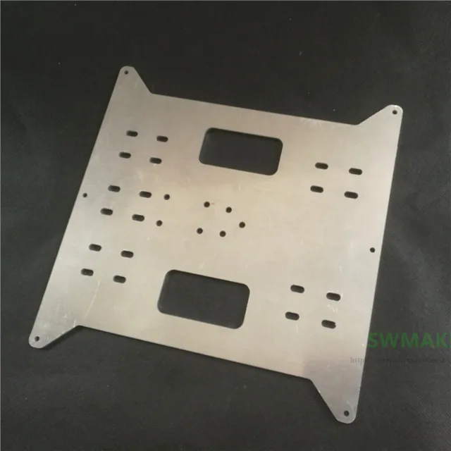 Алюминиевая пластина с подогревом опорная для 3D-принтера Wanhao/Anycubic I3 MEGA i3 1 шт. |
