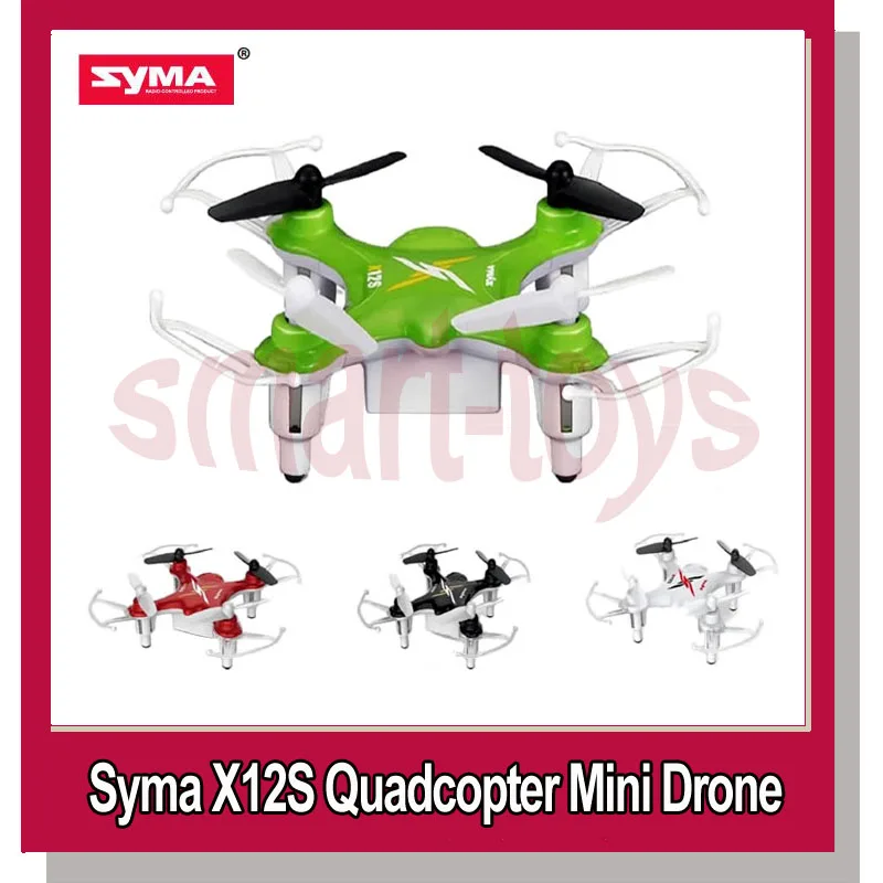 Обновленный X12 Syma X12S 4CH 6 осевой вертолет RC Квадрокоптер мини Дрон RTF UFO 2 4 ГГц
