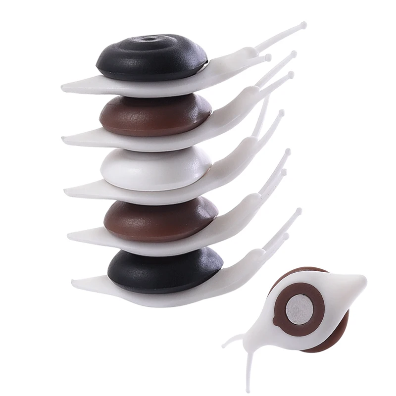 Горячие улитки 3D холодильник магнитные наклейки на милые портативные украшения