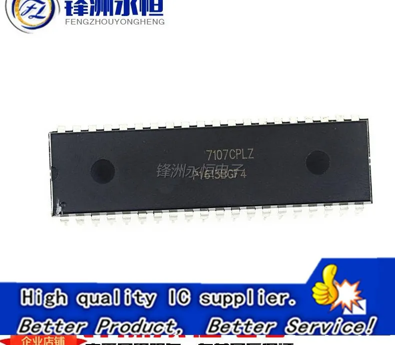 

50pcs/lot ICL7107CPLZ ICL7107CPL ICL7107 ADC 3 5DIGIT LCD/LED DIP-40 new original free shipping