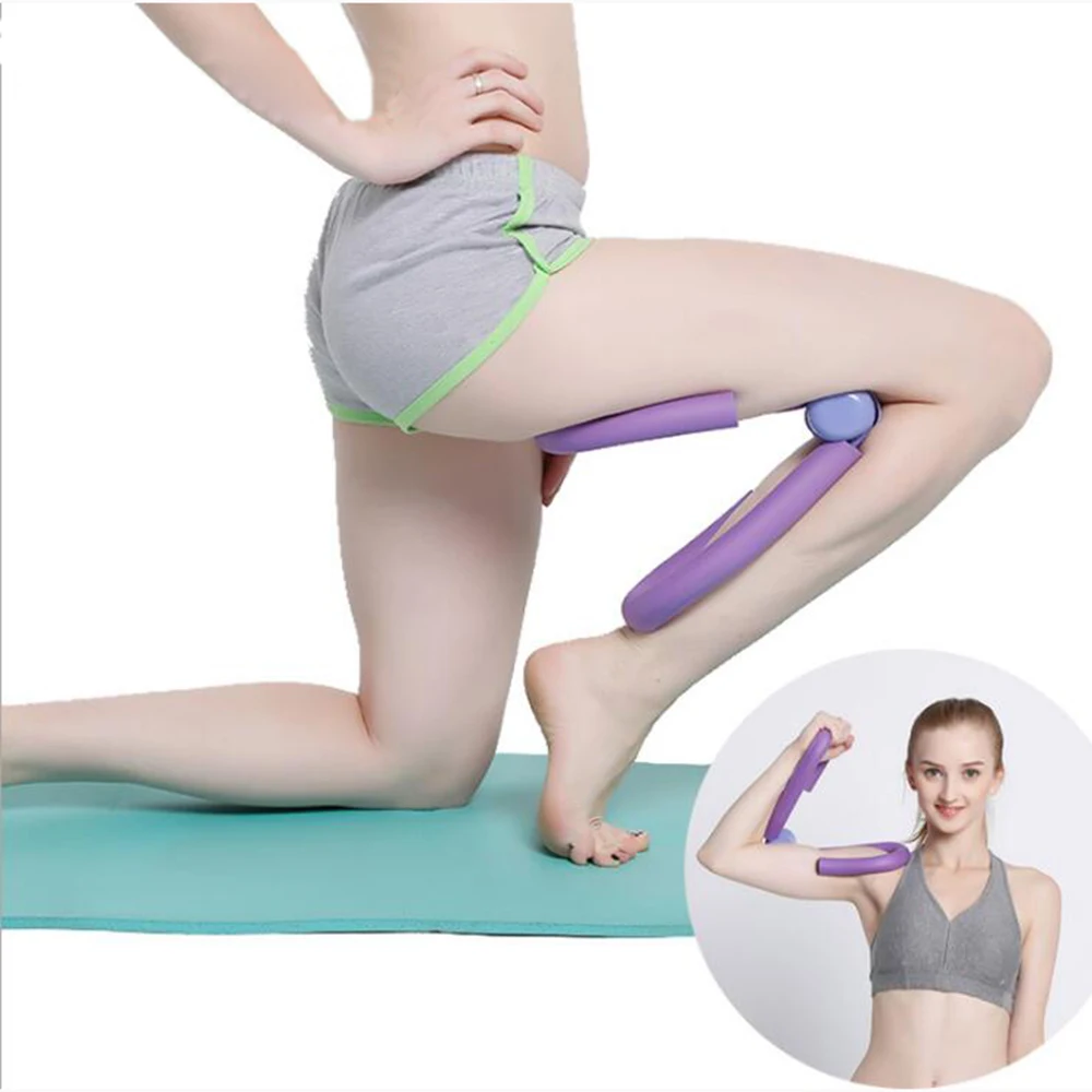 Leg Muscle Exerciser Multifunction Slimming Thighs Stovepipe Clip Massager Body Strength Trainer Fitness Massage Equipment | Красота и