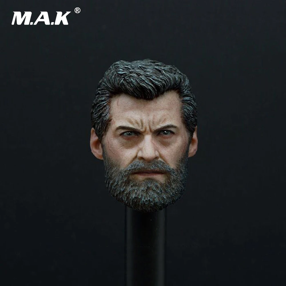 1/6 весы аксессуары полный набор X-men Росомаха, Логан фигурка черный костюм и голова и тело с волчьими когтями