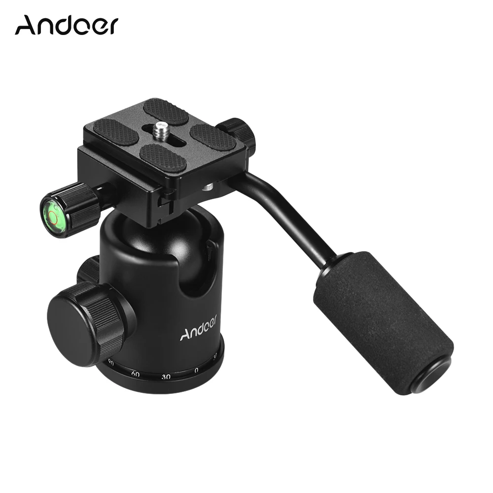 Ручка Andoer штатив с шаровой головкой вращающаяся на 360 градусов панорамная