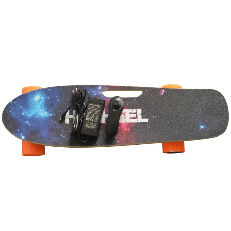 Прохладный 4 колеса одной Двигатель малыш Электрический скейтборд