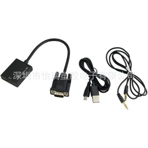 VGA к HD разъем адаптера линии vga революция мать компьютер для подключения ТВ