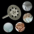 5 шт. вращающихся инструментов Dremel, аксессуары для ванной комнаты с патрон абразивный дремель диск алмазное шлифовальное колесо пила для резки