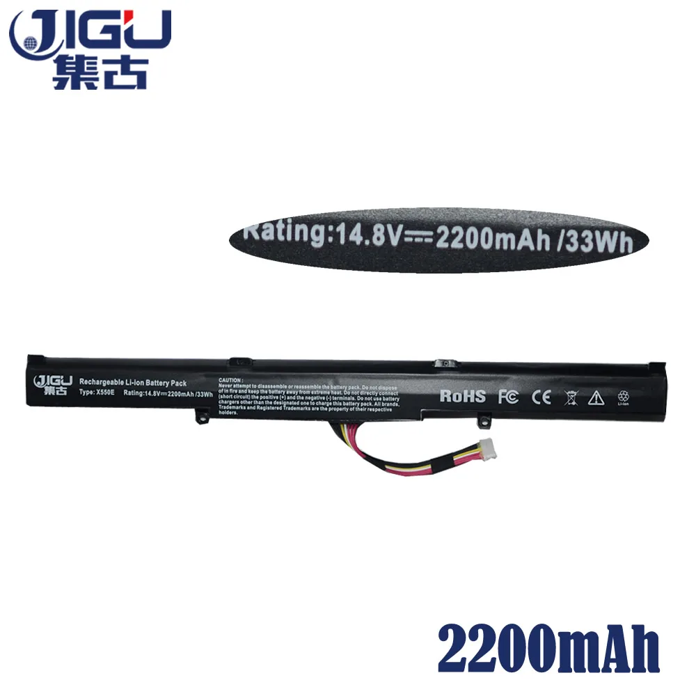 JIGU сайту LaptopBattery A41 X550E для ASUS X550DP F450E R752MA K550E F450 A450C A450E F550D X751L K751L X450J X750J R752L K550D