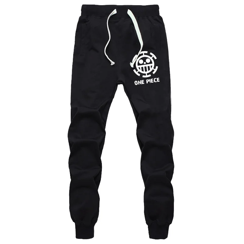 Новые летние модные спортивные дышащие штаны Trafalgar Law прямые штаны хлопковые длинные штаны для фитнеса