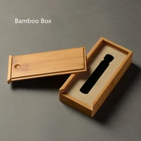high quality bamboo storage box rectangle home decoration women gift cases with bag size 167 5 cm