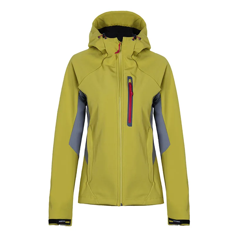 2017 зимний впечатление Брендовые женские softshell руно ветрозащитный