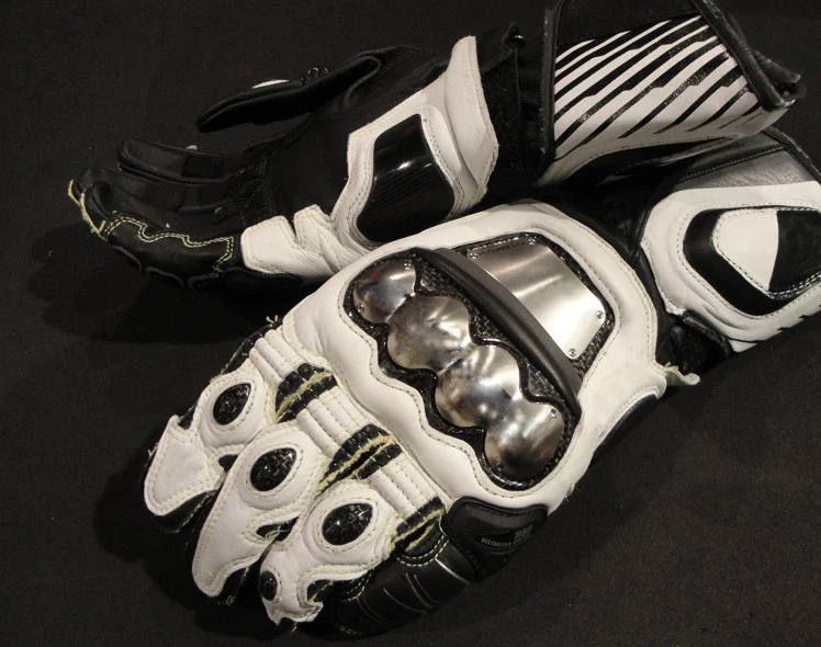 

Dain Full Metal D1 Gloves Fluorescent-YellowMotorcycle Pro Full Metal D1 Gloves for Motorbike Off-Road Racing