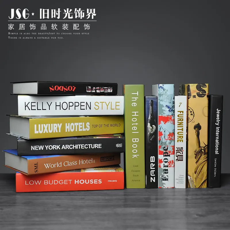 Реквизит для книг в старом скандинавском стиле теплый декоративный тип